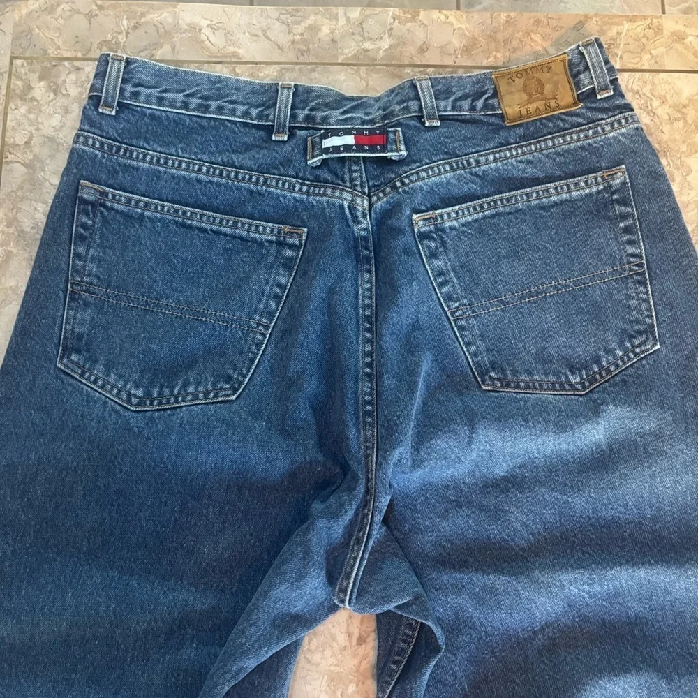 Vintage Tommy Hilfiger Crest Jeans Men’s 34x30 Made in USA Classic Straight Leg
